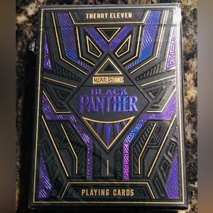 Collector’s Playing Cards, Theory Eleven, Black Panther, Marvel Studios NWT